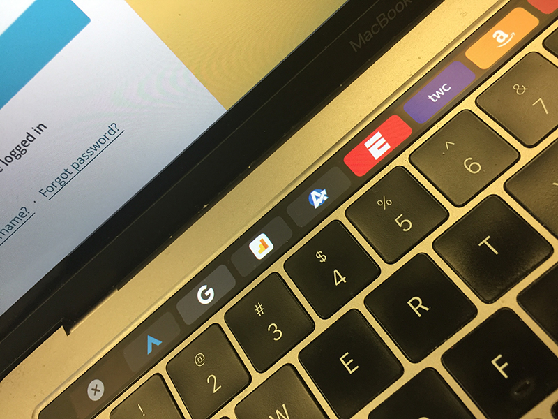How to Create an Apple MacBook touch bar icon for your website