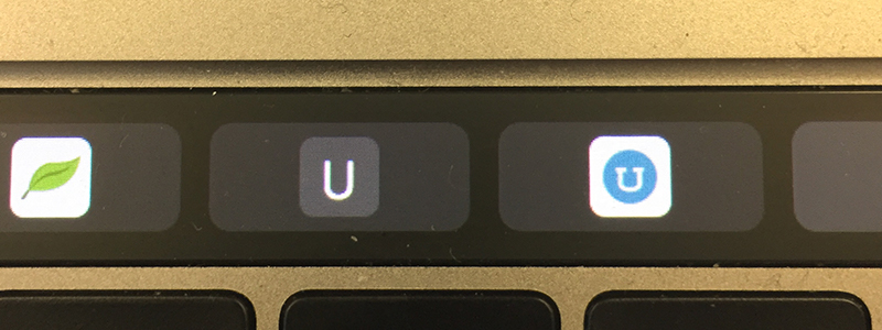USA Today's default MacBook Touch Bar icon. 