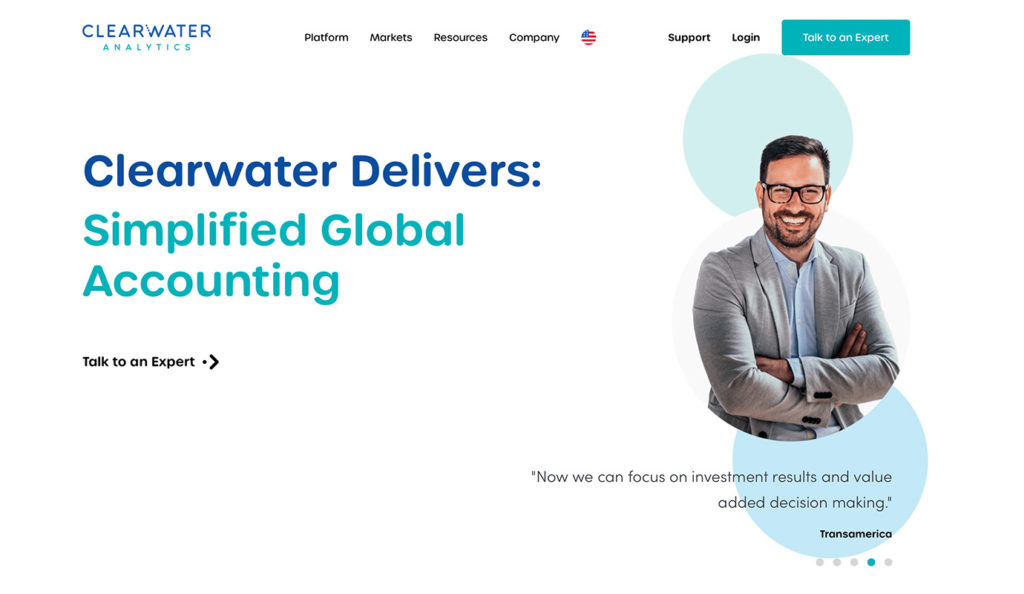 clearwater website design homepage