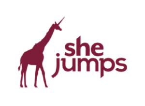 she jumps logo